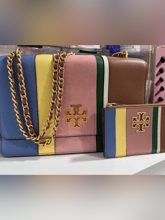 Tory Burch Handbags - 🌟Tory Burch Multicolor Leather & Suede Crossbody Bag with wallet 🌟